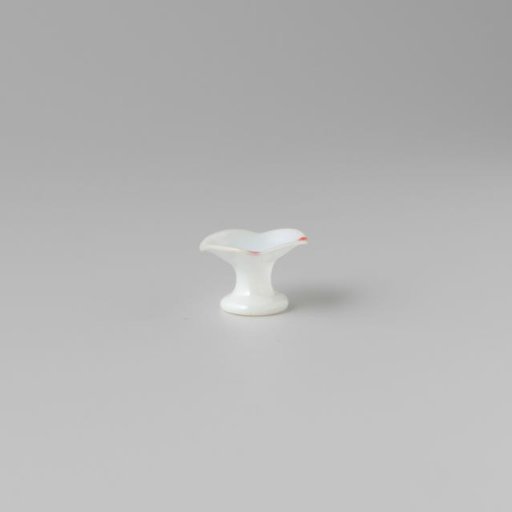 Kwispedoor, painted with red dots