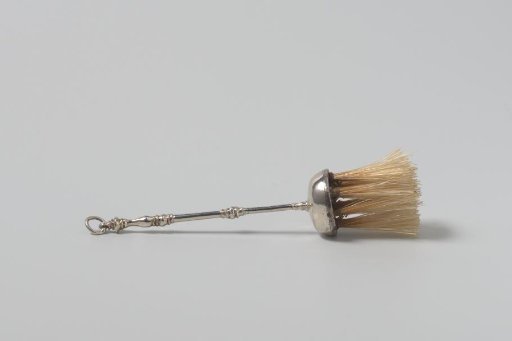 Silver and boar's hair broom