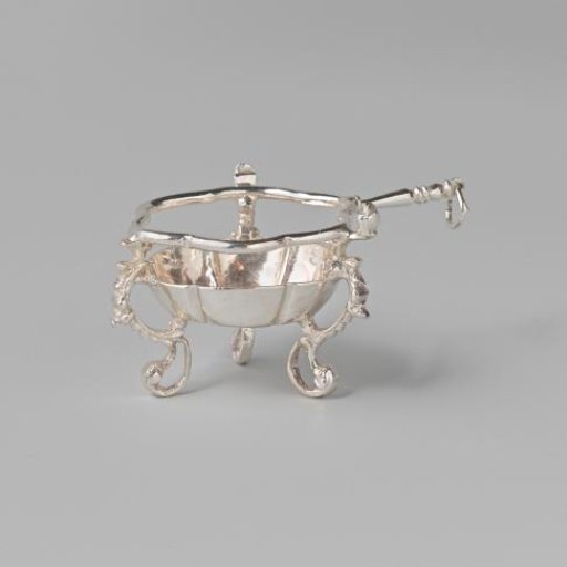 Silver table warmer