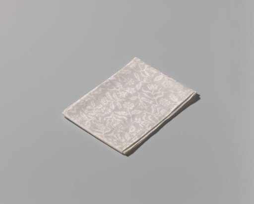 Napkin with a Floral Pattern