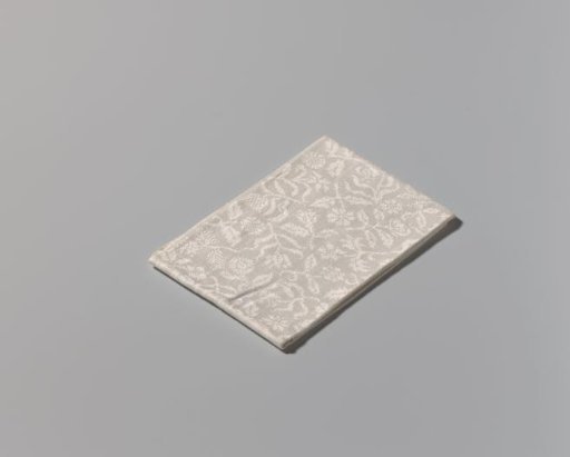 Napkin with a Floral Pattern