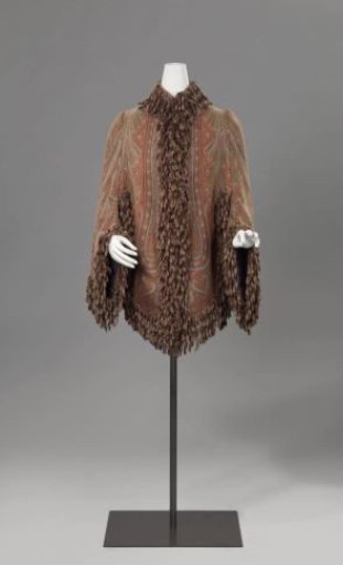 Dolman, made out of a shawl
