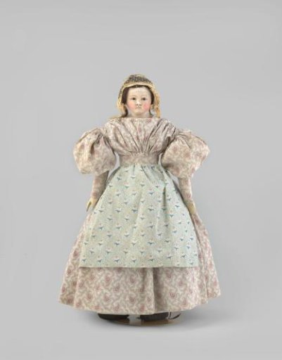 Doll Dressed in the Fashion of 1830