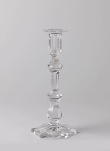 Candelabrum with cut facets