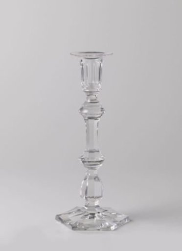 Candelabrum with cut facets