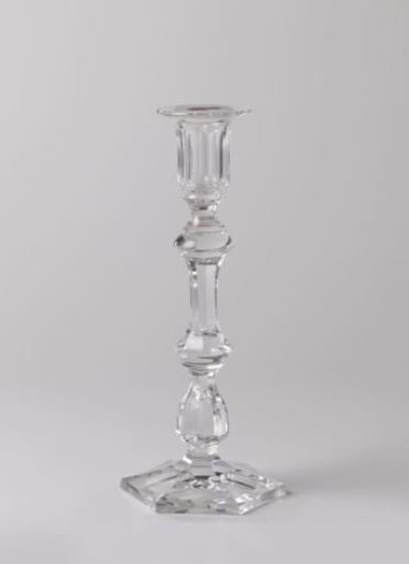Candelabrum with cut facets