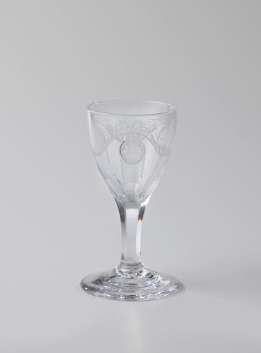 Goblet with Three Bows and Medallions