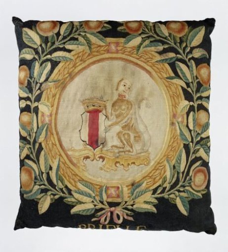 Cushion cover with the city arms of Brielle