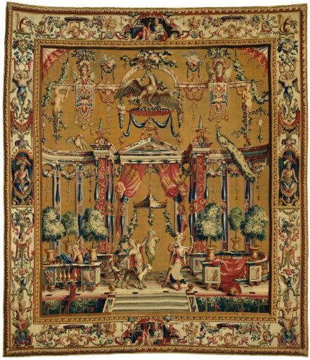 Grotesque Tapestry with the Sacrifice to Priapus