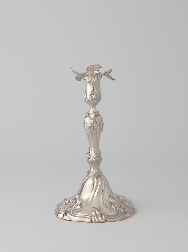 Silver candelabrum