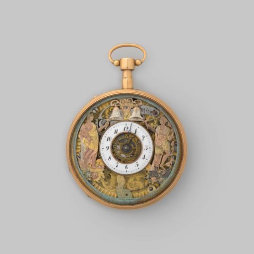 Gold men's watch