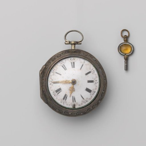 Gentlemen's Silver Watch in Loose Case