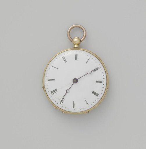 Watch with river landscape