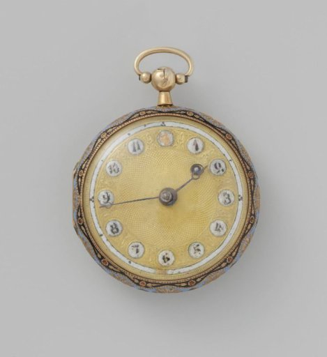 Watch with a bouquet of flowers