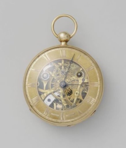 Skeleton watch