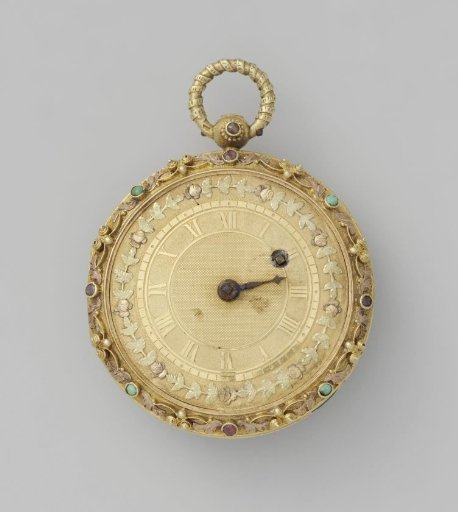 Watch with flowers