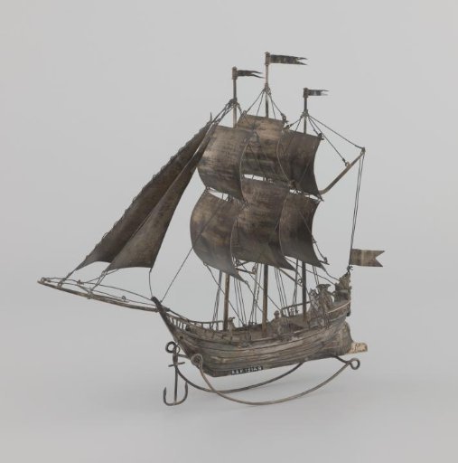 Ship in Silver, Three-Master