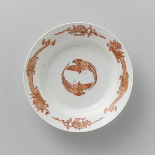 Soup plate from the Red Dragon service