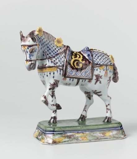 Faience horse