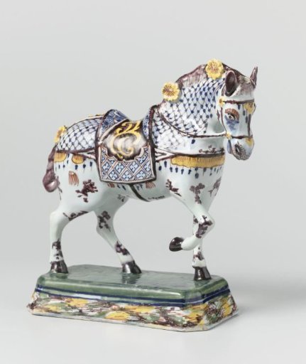 Faience horse