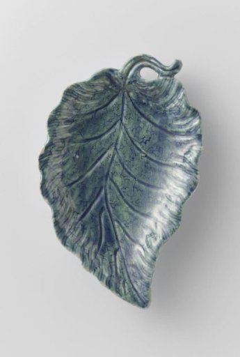 Saucer of polychrome faience