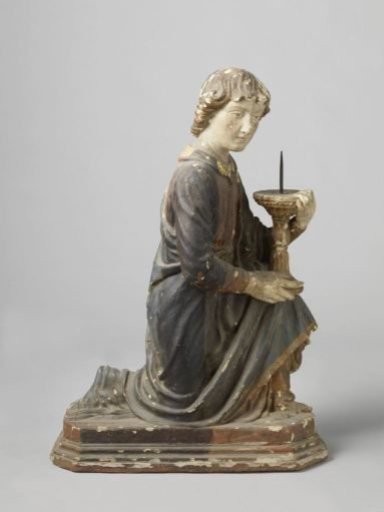 Kneeling Angel with a Candelabrum