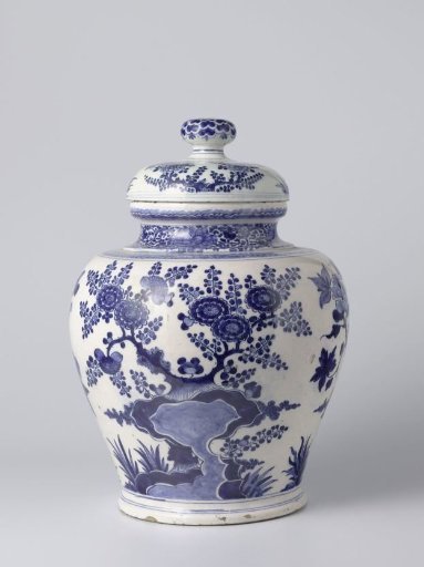 Two cups and a pot, parts of a cabinet set