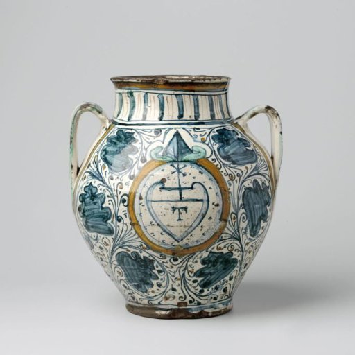 Vase, Globular, with Two Ears