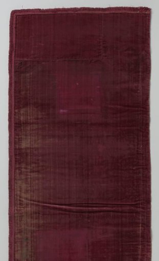 Cloth of Red Silk Velvet