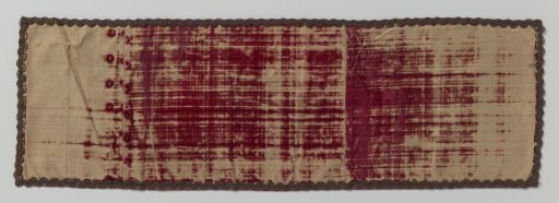 Cloth of Red Silk Velvet