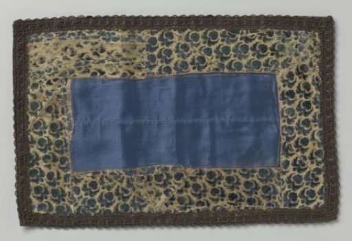 Cloth of Satin with Ciselé Velvet