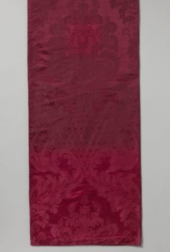 Cloth of Red Silk Damask