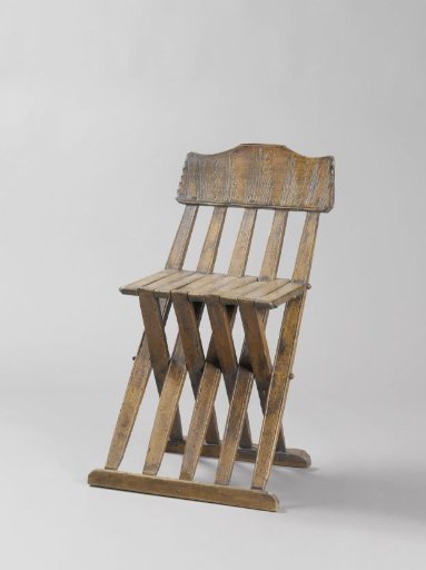 Folding chair of beechwood