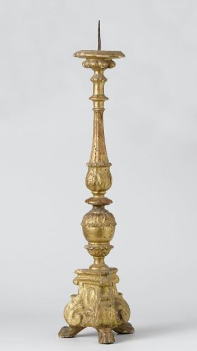 Torchère of Gilded Linden Wood