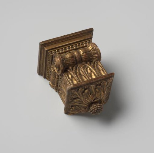 Console of Oak and Palm Wood
