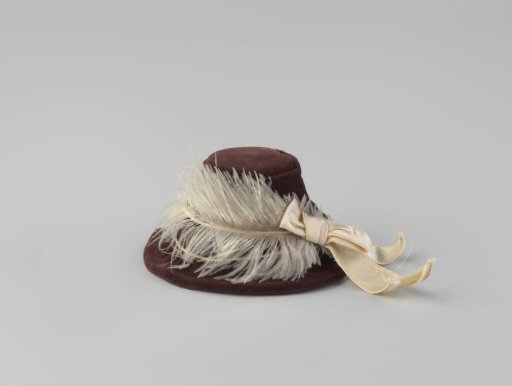 Hat with a feather