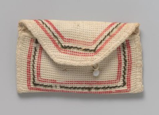 White case in the shape of an envelope