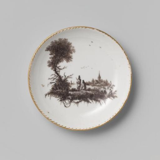 Dish with river view