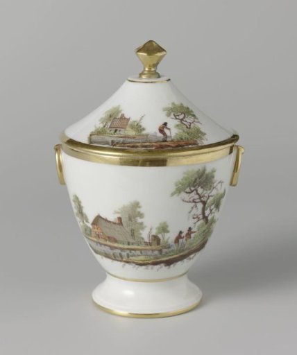 Sugar bowl with river view