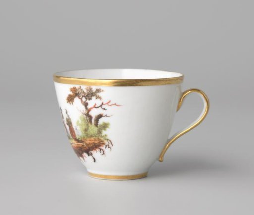 Cup with a river view