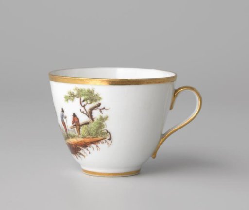 Cup with a river view