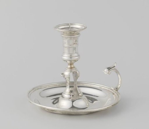 Silver sugar tongs, on a short stem