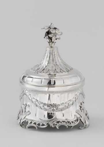 Two tobacco pots