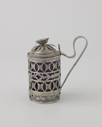 Mustard Pot of Silver, Round