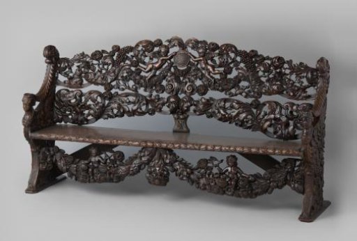Walnut bench
