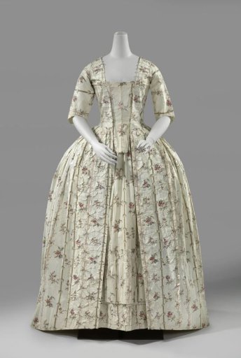 Dress Made of Printed Fabric