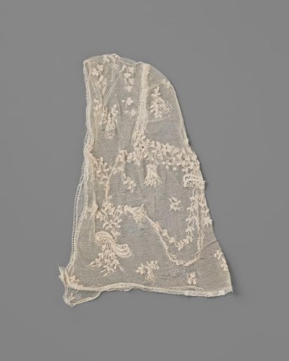 Needle-lace stuffed cap