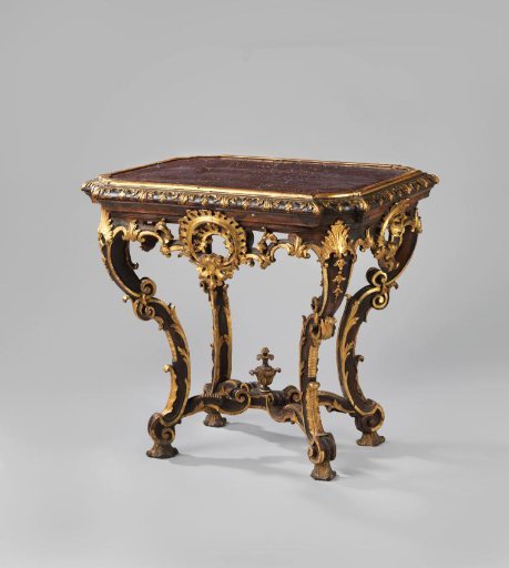 Table on Four Broken S-Shaped Legs