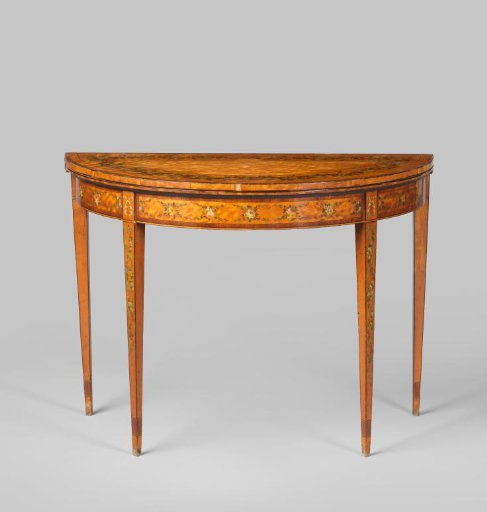 Semi-Circular Map Table