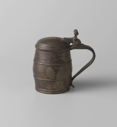 Tin beer mug